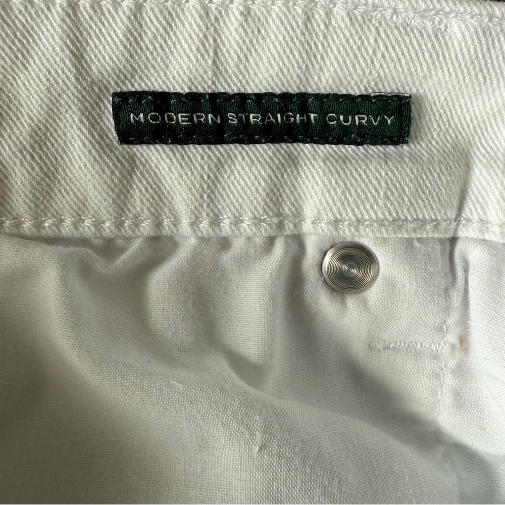 Lauren Ralph Lauren Modern Straight Curvy White Pants size‎ 10 - Picture 8 of 14